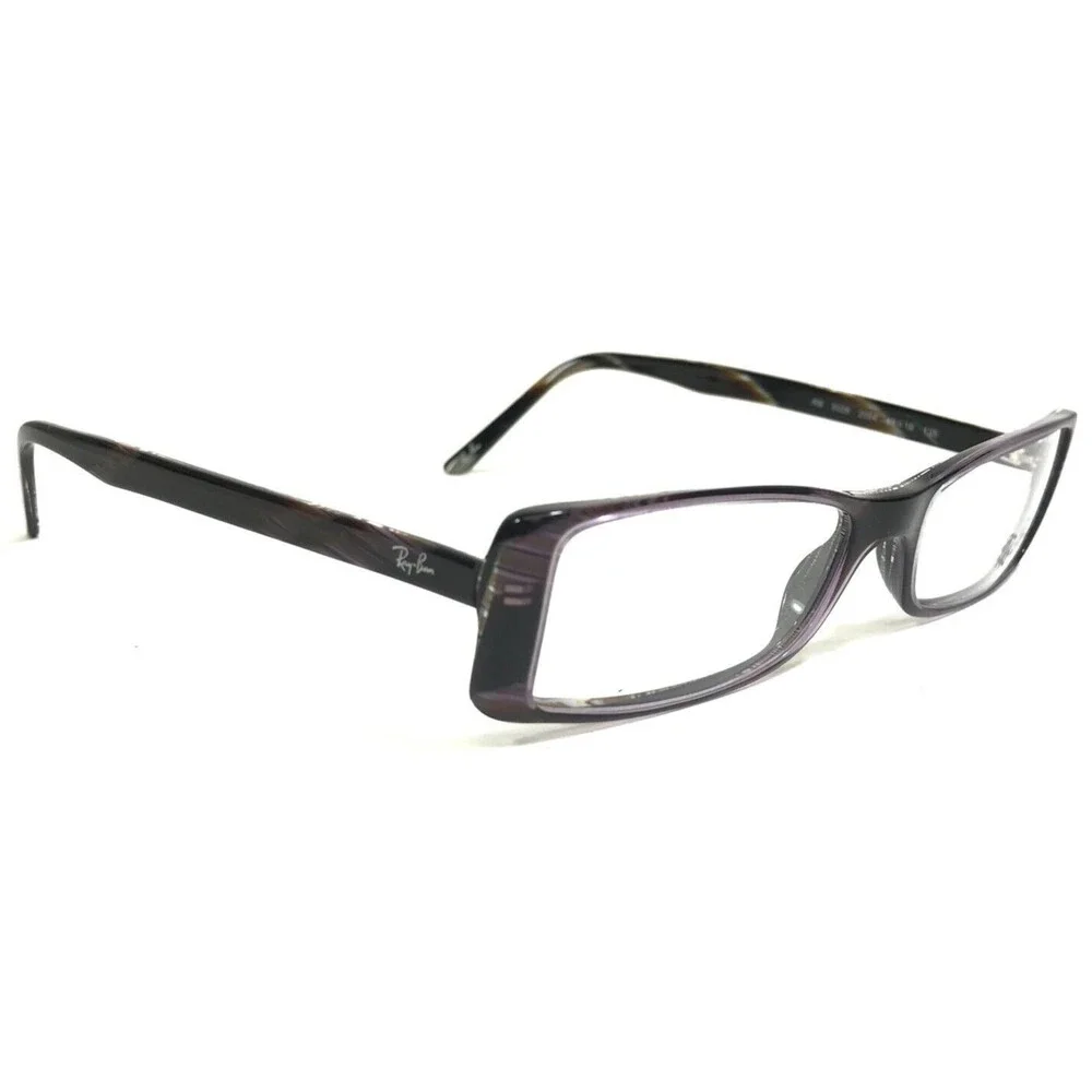 Ray-Ban Petite Eyeglasses Frames RB5028 2004 Purple Brown Horn 49-16-135